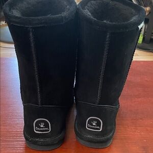 BearPaw Women's Black Winter Boots
